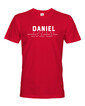 Pánské tričko k meninám Daniel