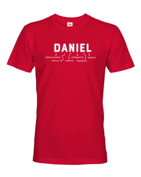 Pánské tričko k meninám Daniel