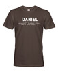 Pánské tričko k meninám Daniel