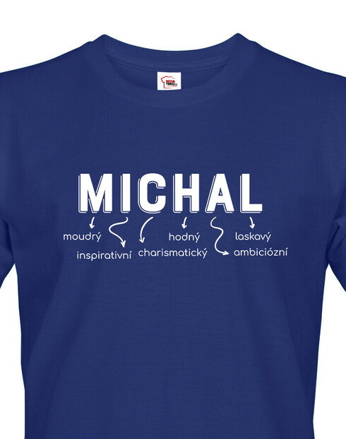 Pánské tričko k meninám Michal