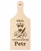 Drevená doska 14x30 cm - Kráľ tejto kuchyne