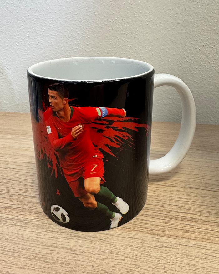 Keramický hrnček Cristiano Ronaldo