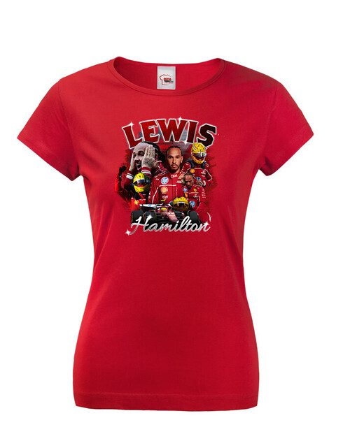 Dámske tričko F1 - Lewis Hamilton