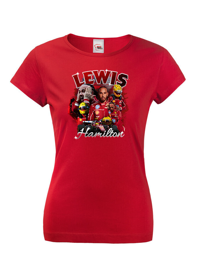 Dámske tričko F1 - Lewis Hamilton