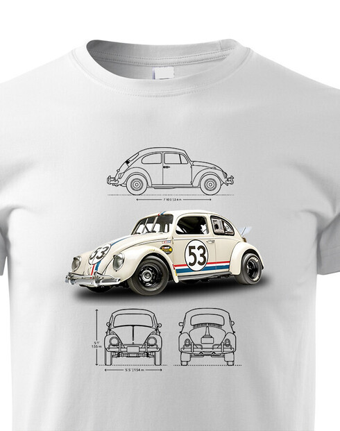 Detské tričko Volkswagen Beetle 53