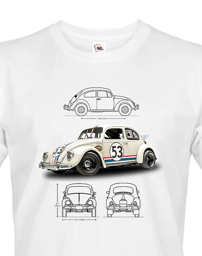 Pánské tričko Volkswagen Beetle 53