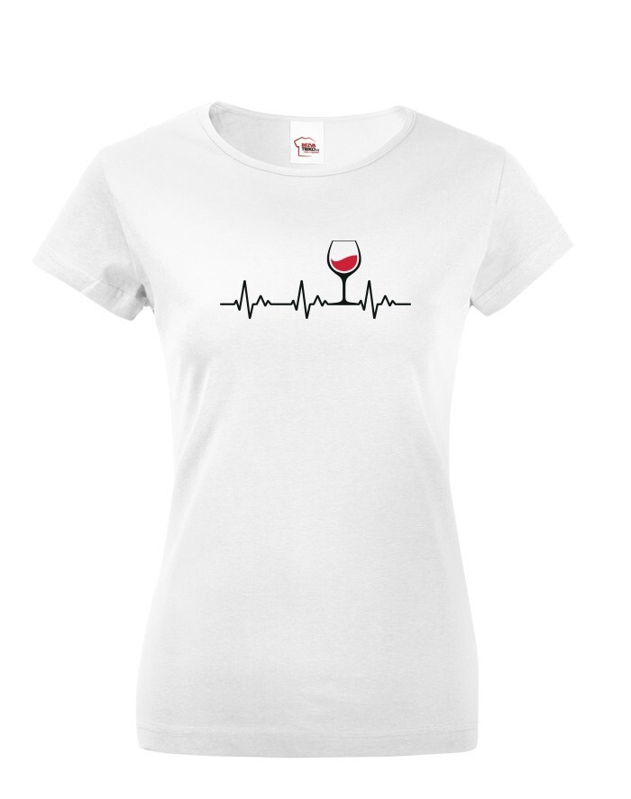 Dámske tričko Pulz vína