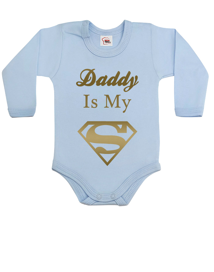 Body s potlačou Daddy is my Superhero