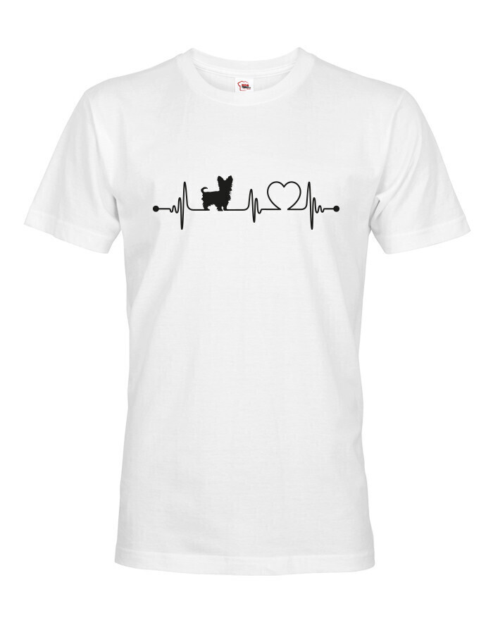 Pánské tričkoYorkshirský teriér tep