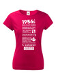 Dámske tričko narodeninové noviny 1956