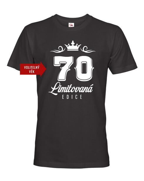 Pánske tričko k 70. narodeninám Limitovaná edícia