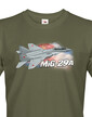 Pánske tričko Sovietska MIG-29A