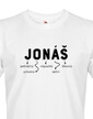 Pánské tričko k meninám Jonáš