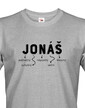 Pánské tričko k meninám Jonáš