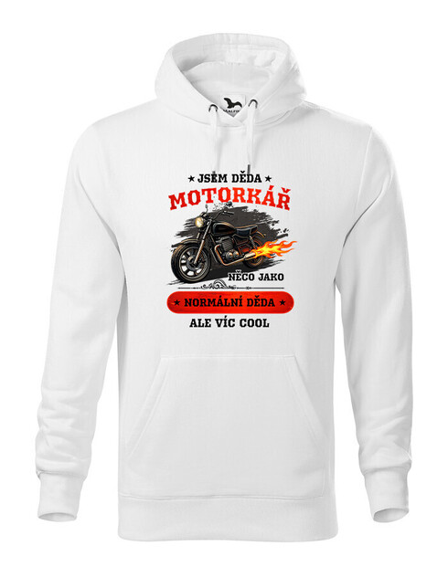 Pánská mikina Dedko motorkár