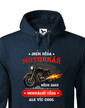 Pánská mikina Dedko motorkár