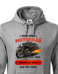Pánská mikina Dedko motorkár