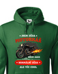 Pánská mikina Dedko motorkár