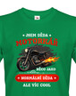 Pánske tričko Dedko motorkár