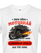 Pánske tričko Dedko motorkár