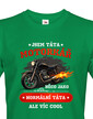 Pánske tričko Tato motorkár