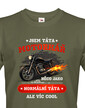Pánske tričko Tato motorkár