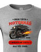 Pánske tričko Tato motorkár