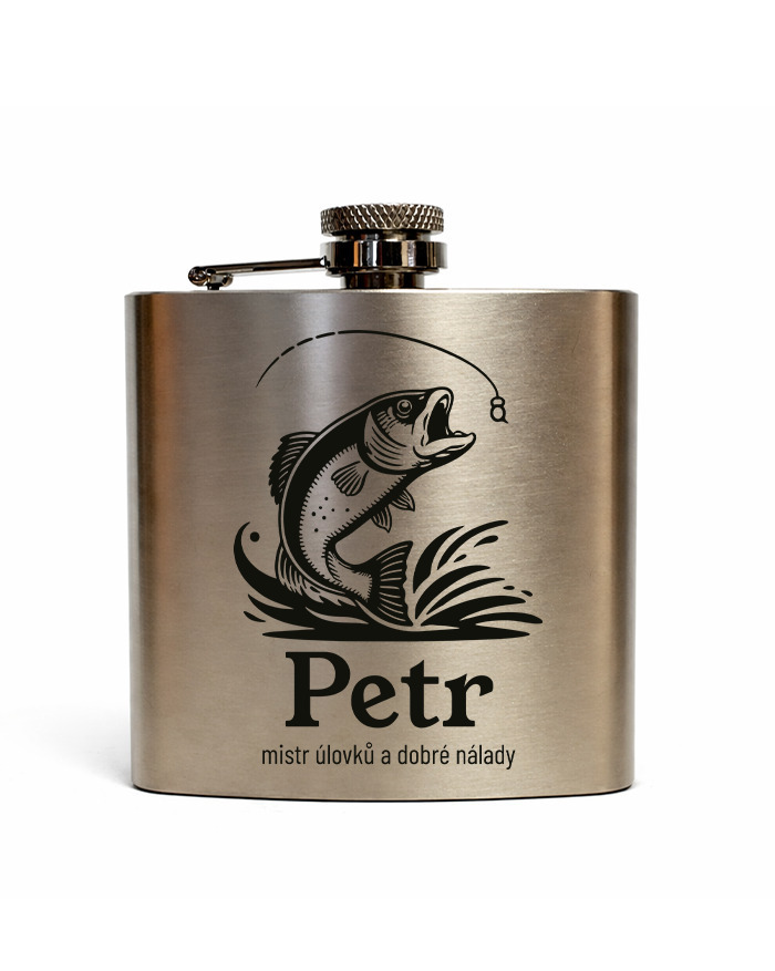 Nerezová ploskačka 180 ml Majster úlovkov