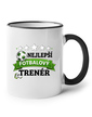Keramický hrnček najlepší futbalový tréner