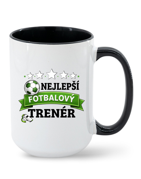 Keramický hrnček najlepší futbalový tréner