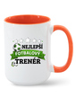 Keramický hrnček najlepší futbalový tréner