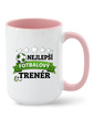 Keramický hrnček najlepší futbalový tréner
