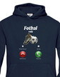 Detská mikina Futbal volá
