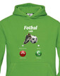 Detská mikina Futbal volá