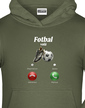 Detská mikina Futbal volá