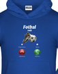 Detská mikina Futbal volá