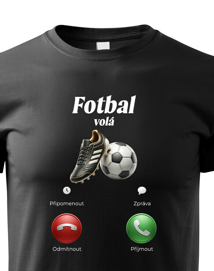 Detské tričko Futbal volá