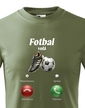 Detské tričko Futbal volá