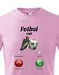 Detské tričko Futbal volá