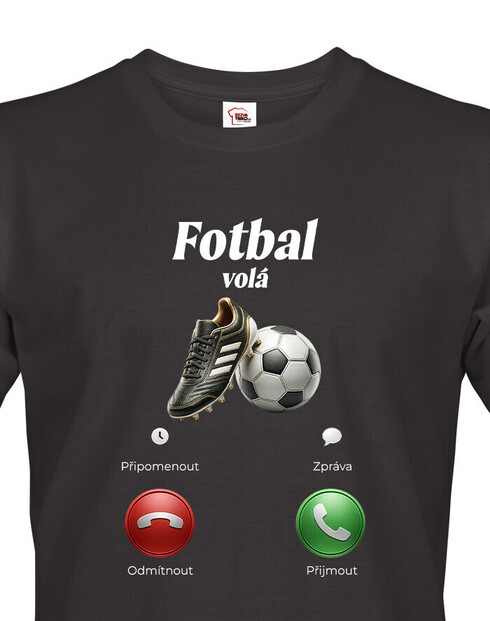 Pánské tričko Futbal volá