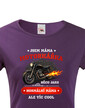 Dámske tričko Som mama motorkárka