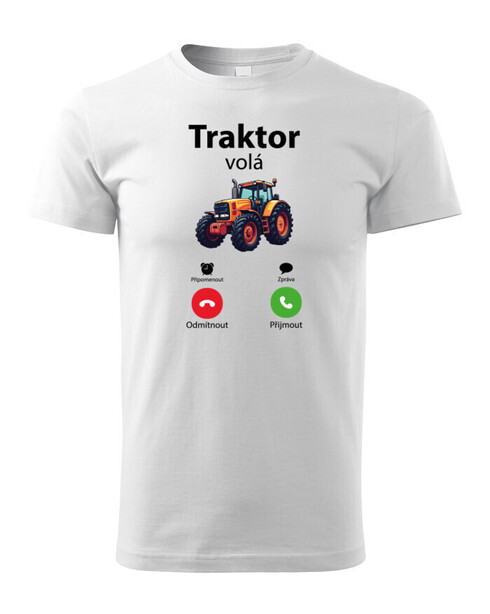 Detské tričko Traktor volá