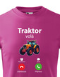 Detské tričko Traktor volá