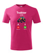 Detské tričko Traktor volá