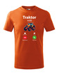 Detské tričko Traktor volá