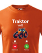 Detské tričko Traktor volá