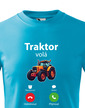 Detské tričko Traktor volá