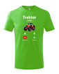 Detské tričko Traktor volá