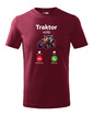 Detské tričko Traktor volá