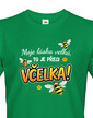 Pánské tričko pre včelárov Moja láska velká